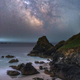 “Kynance Cove by night” in England